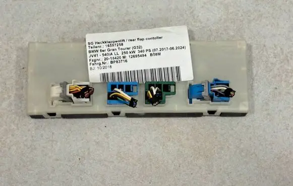 BMW 6 G32 Gran Turismo Tailgate/trunk control unit/module 9447142 011000000 001000000