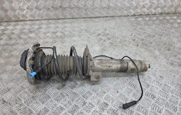 Front shock absorber with coil spring