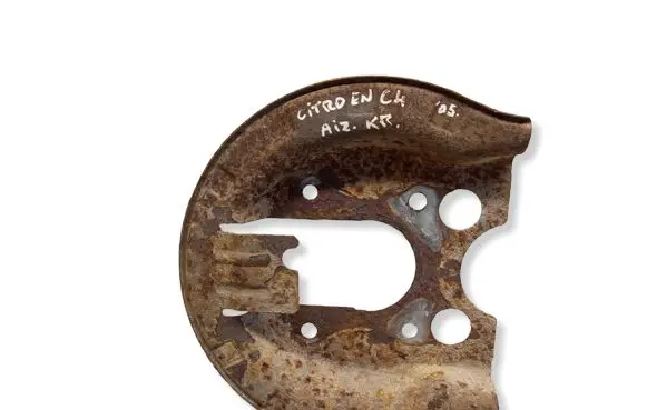 Citroen C4 I Rear brake disc plate dust cover 