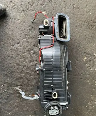 Interior heater climate box assembly