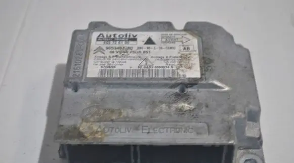 Citroen C4 I Airbag control unit/module 9653493780