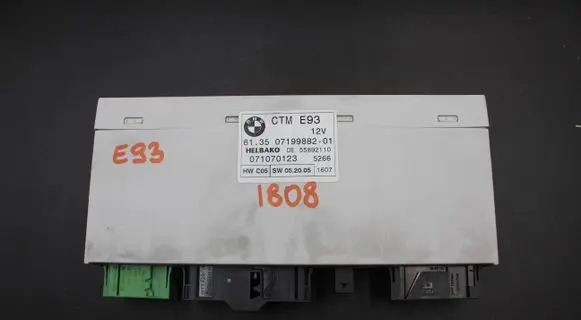 BMW 3 E90 E91 Sunroof control unit/module 07199882 55892110 071070123