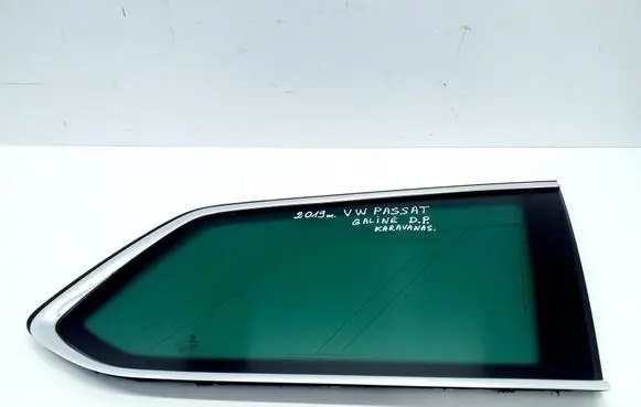 Volkswagen PASSAT B8 Rear side window 3G9845297 3G9845298