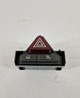 Opel Corsa D Hazard light switch 13189529