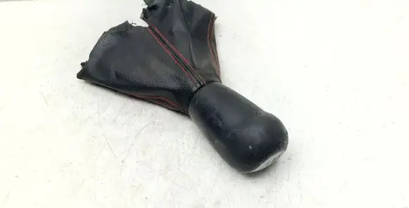 Gear lever shifter trim leather/knob
