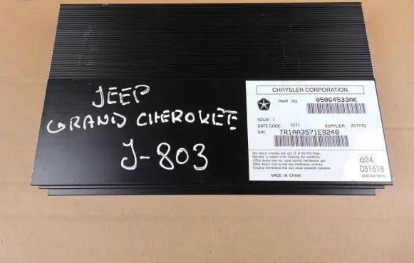 Jeep Grand Cherokee Sound amplifier 05064533AK