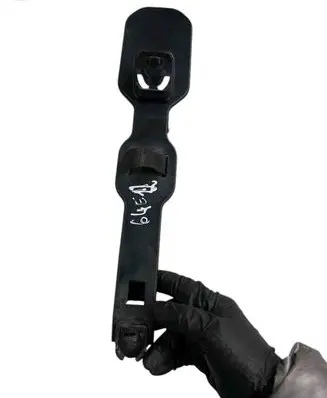 Towing hook eye