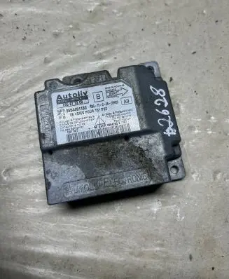 Peugeot 307 Airbag control unit/module 9654491180 606877300