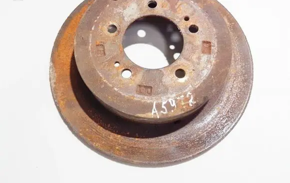 Mitsubishi Outlander Rear brake disc neventiliuojamas