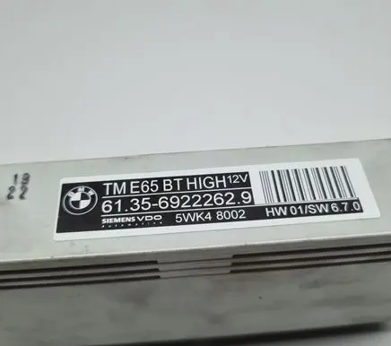 BMW 7 E65 E66 Door control unit/module 613569222629 6922262