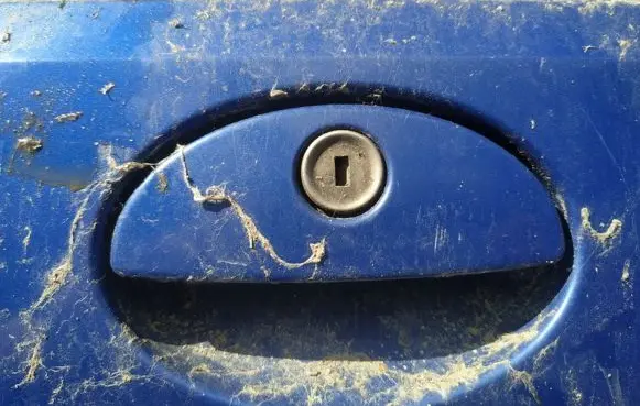 Mercedes-Benz A W168 Tailgate exterior lock 