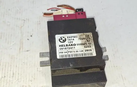 BMW 5 E60 E61 Fuel injection pump control unit/module 7229173 55892110 091872411