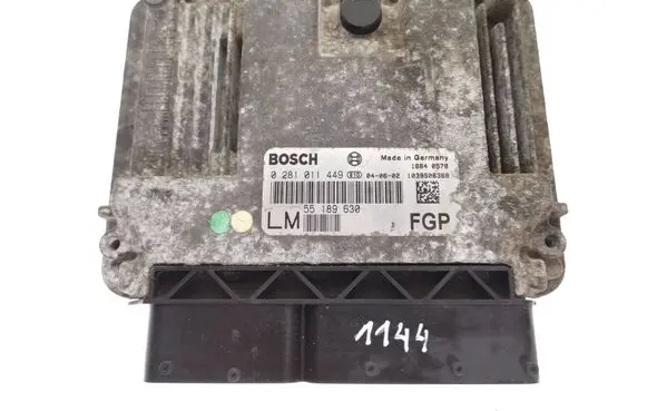 Opel Vectra C Engine control unit/module 0281011449 55189630