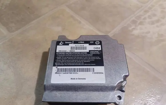 Fiat Stilo Airbag control unit/module 51711816 11030505A 1000311