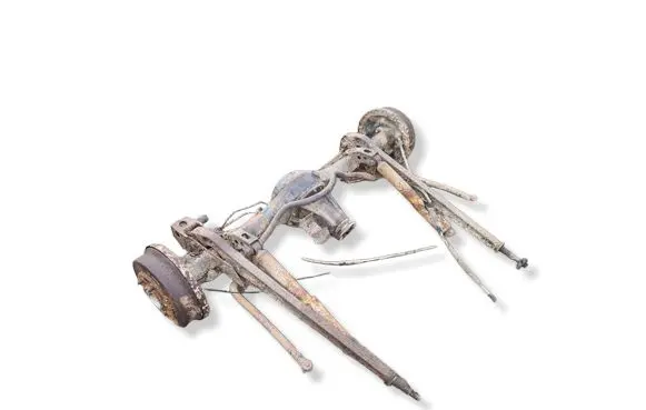 Hyundai Galloper Rear axle beam with reductor 