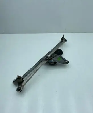 Front wiper linkage and motor