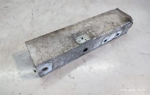 Front bumper shock/impact absorber
