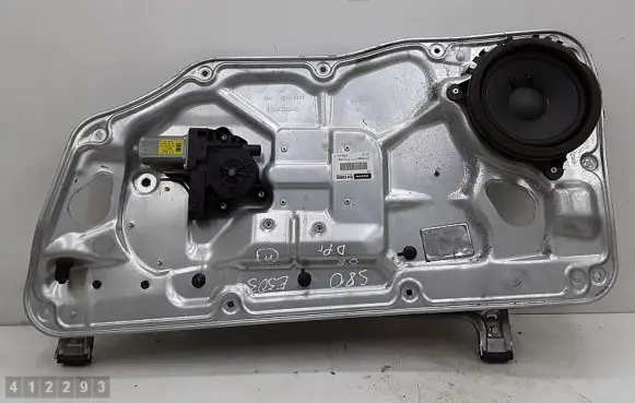 Volvo S80 Rear door window regulator with motor 970714-101