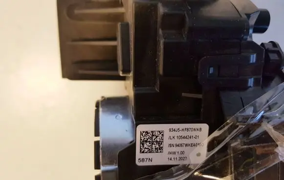 Hyundai Kona II Indicator stalk 934j5hf870nnb 1054424101 1054357803