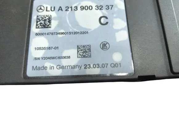 Mercedes-Benz GLE W167 Gearbox control unit/module A2139003237 1053516701 Y2046WC600638