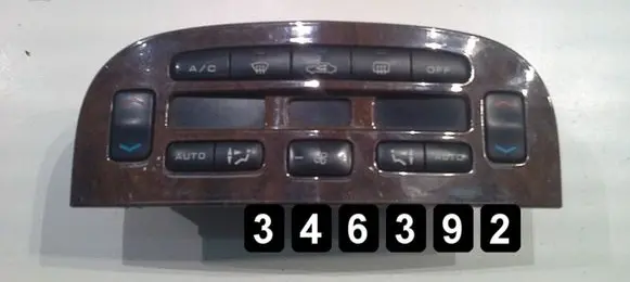 Peugeot 607 Climate control unit 96295526