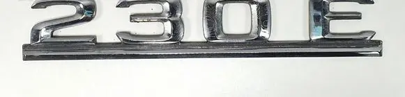 Mercedes-Benz E W124 Other badges/marks 1238172015