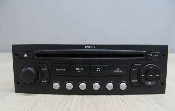 Citroen C3 Radio/CD/DVD/GPS head unit 9665918977 39735