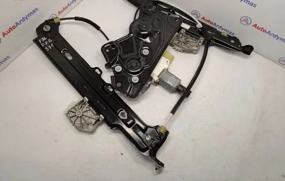 BMW 4 F36 Gran coupe Rear door window regulator with motor 7365258 51357365258 67627046032