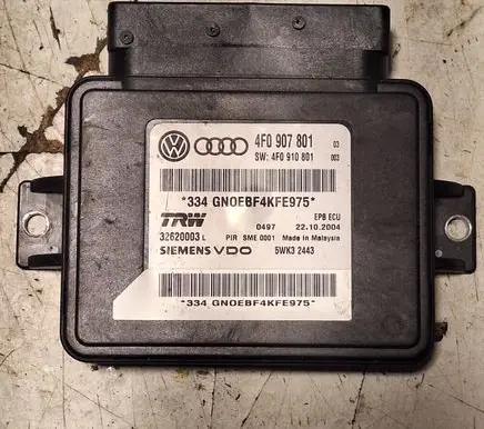 Audi A6 S6 C6 4F Hand brake control module 4F0907801 32620003 5WK32443