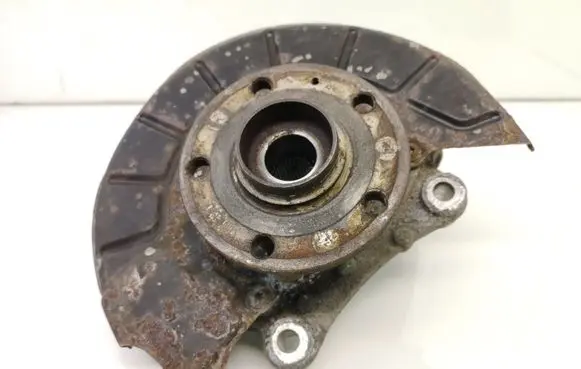 Volkswagen PASSAT B6 Front wheel hub spindle knuckle 3C0407258G