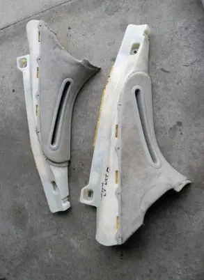 Mercedes-Benz S W221 Rear door card trim 525KM