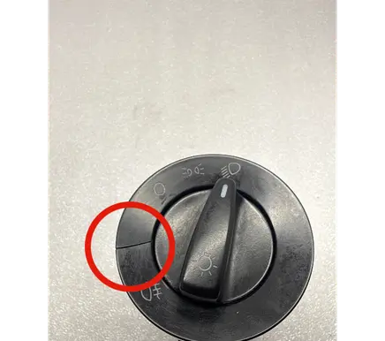 Volkswagen Bora Light switch 1C0941531