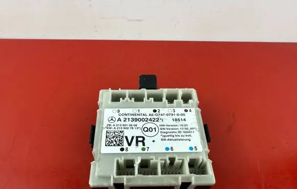 Mercedes-Benz C W205 Door control unit/module A2139002422