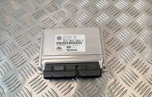 Volkswagen Touareg I Suspension control unit/module 7L0907553F 5SG00907303