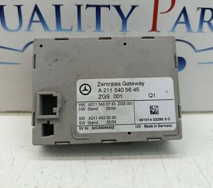 Mercedes-Benz CLS C219 Gateway control module A2115405645