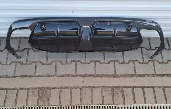 Rear bumper lower part trim