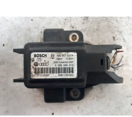 Audi A6 S6 C5 4B ESP acceleration yaw rate sensor 4B0907637A 0265005213 07207010549Z
