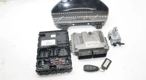 Ford Fiesta Engine ECU kit and lock set H1B112A650EA H1BT10849FBC