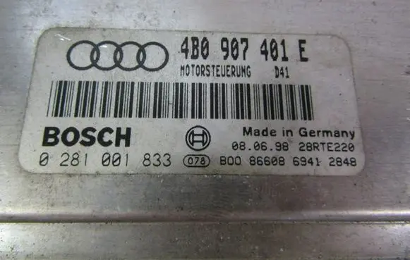 Audi A6 S6 C5 4B Engine control unit/module ECU 4B0907401E