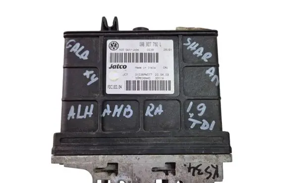 Volkswagen Sharan Gearbox control unit/module 09B927750L 31036PW077 3SM036N4D