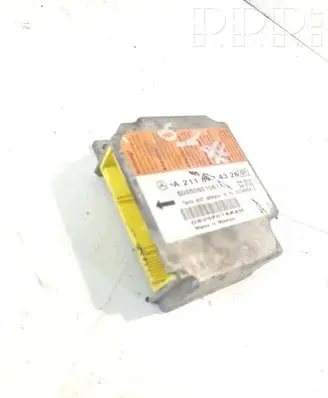 Mercedes-Benz E W211 Airbag control unit/module A2118704326 D6V5F01AK2H 500506010611