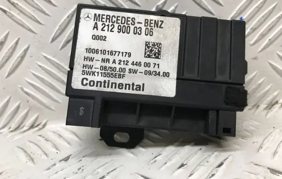 Mercedes-Benz C W204 Fuel injection pump control unit/module A2129000306
