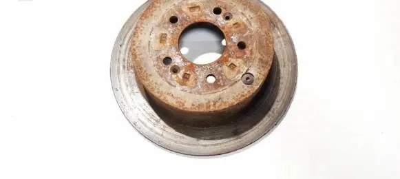 Hyundai Santa Fe Rear brake disc neventiliuojamas