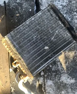 Volvo S80 Heater blower radiator