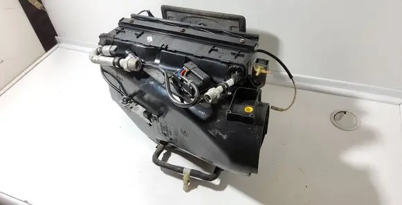 Interior heater climate box assembly