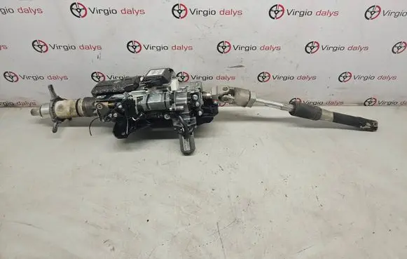Steering wheel axle set