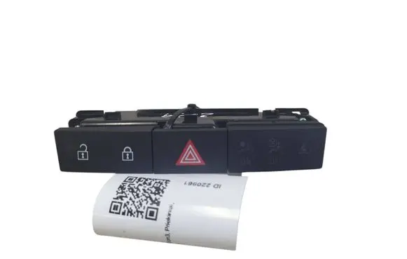 Opel Astra J Hazard light switch 13285122
