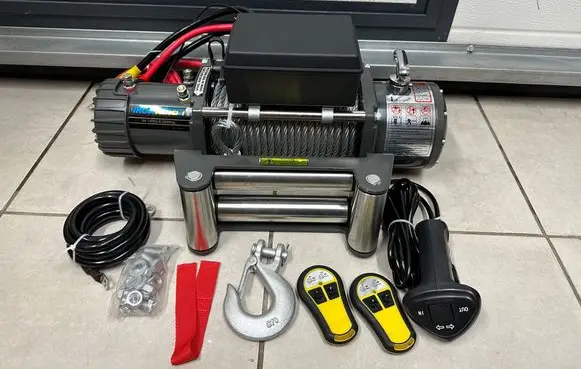 Volkswagen Amarok Electric tow winch 