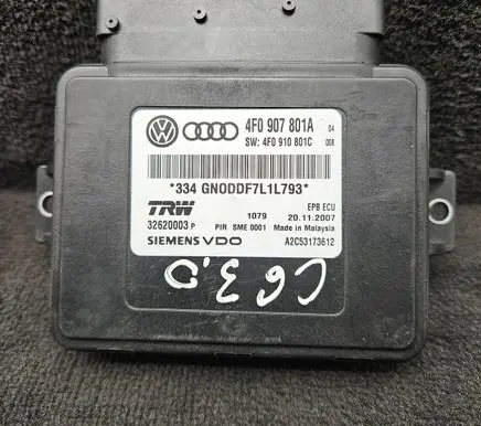 Audi A6 S6 C6 4F Brake system control unit/module 4F0907801A 4F0910801C