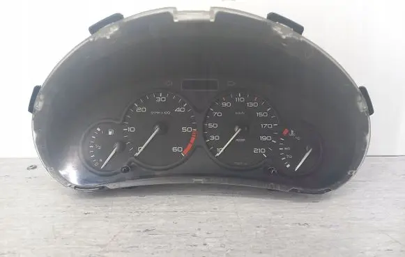 Peugeot 206 Speedometer (instrument cluster) 9651740080